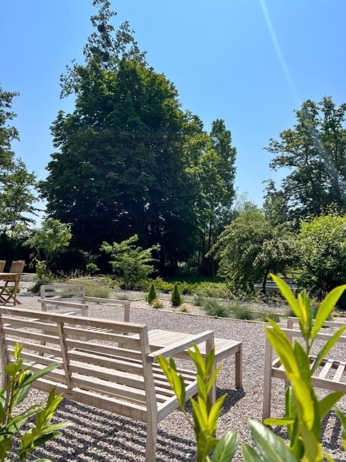 Manoir Les Feuillantines Piscine & Spa Isques Exteriér fotografie